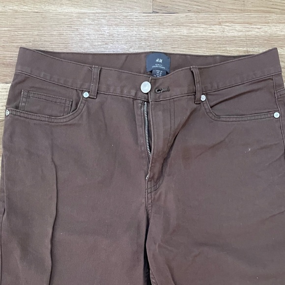 H&M Brown Jeans Straight Leg for Men’s size 29 - Picture 2 of 4